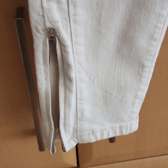 VINTAGE Anthropologie Pilcro & The Letterpress Moto Jeans sz 31 - Picture 5 of 14